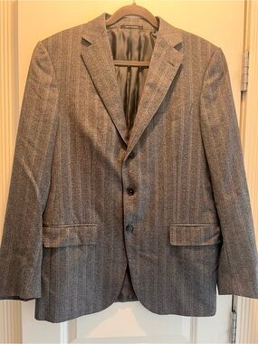 Ermenegildo Zegna Gray Suit Jacket